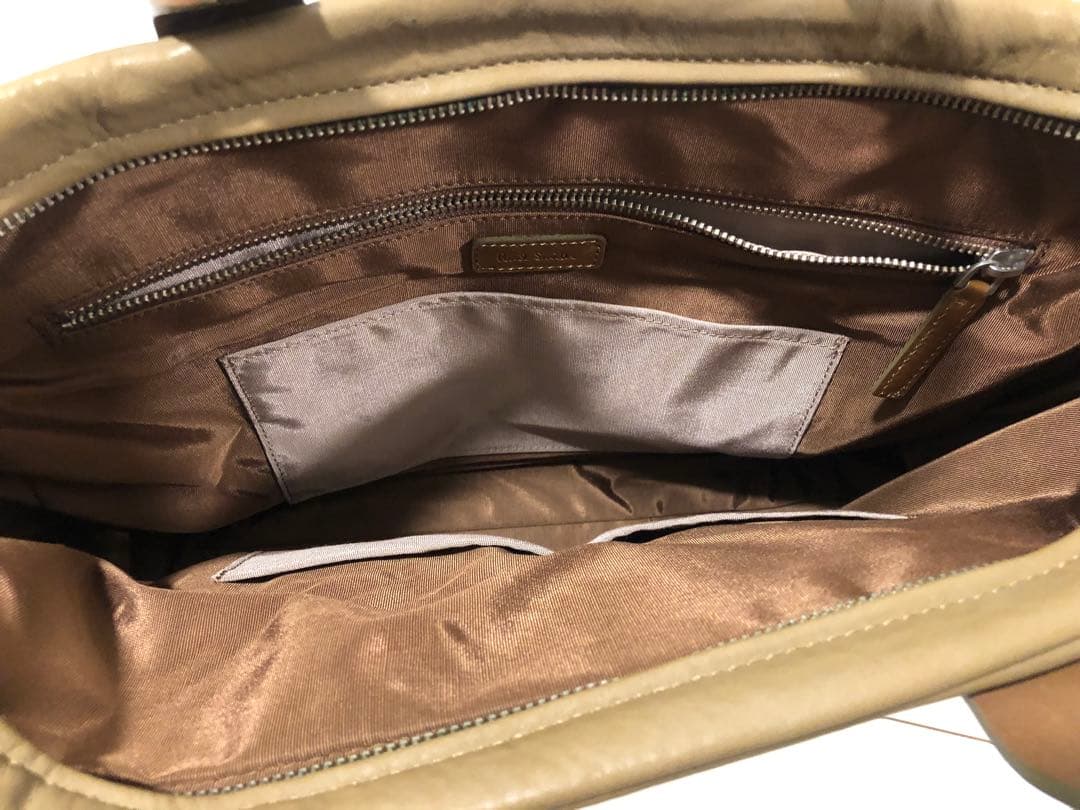 Paul Smith ブリーフケース 2WAY A4 PC収納 美品 カーキ