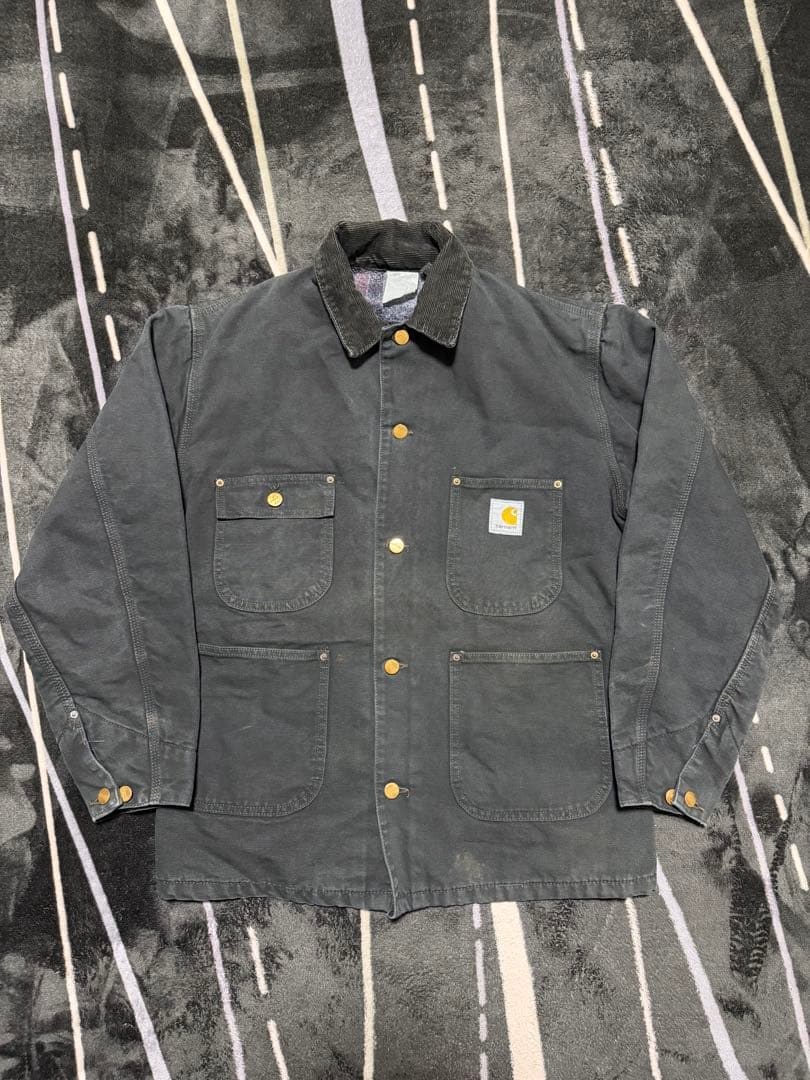 ‼️【黒染め】90s カーハートミシガンチョアコート