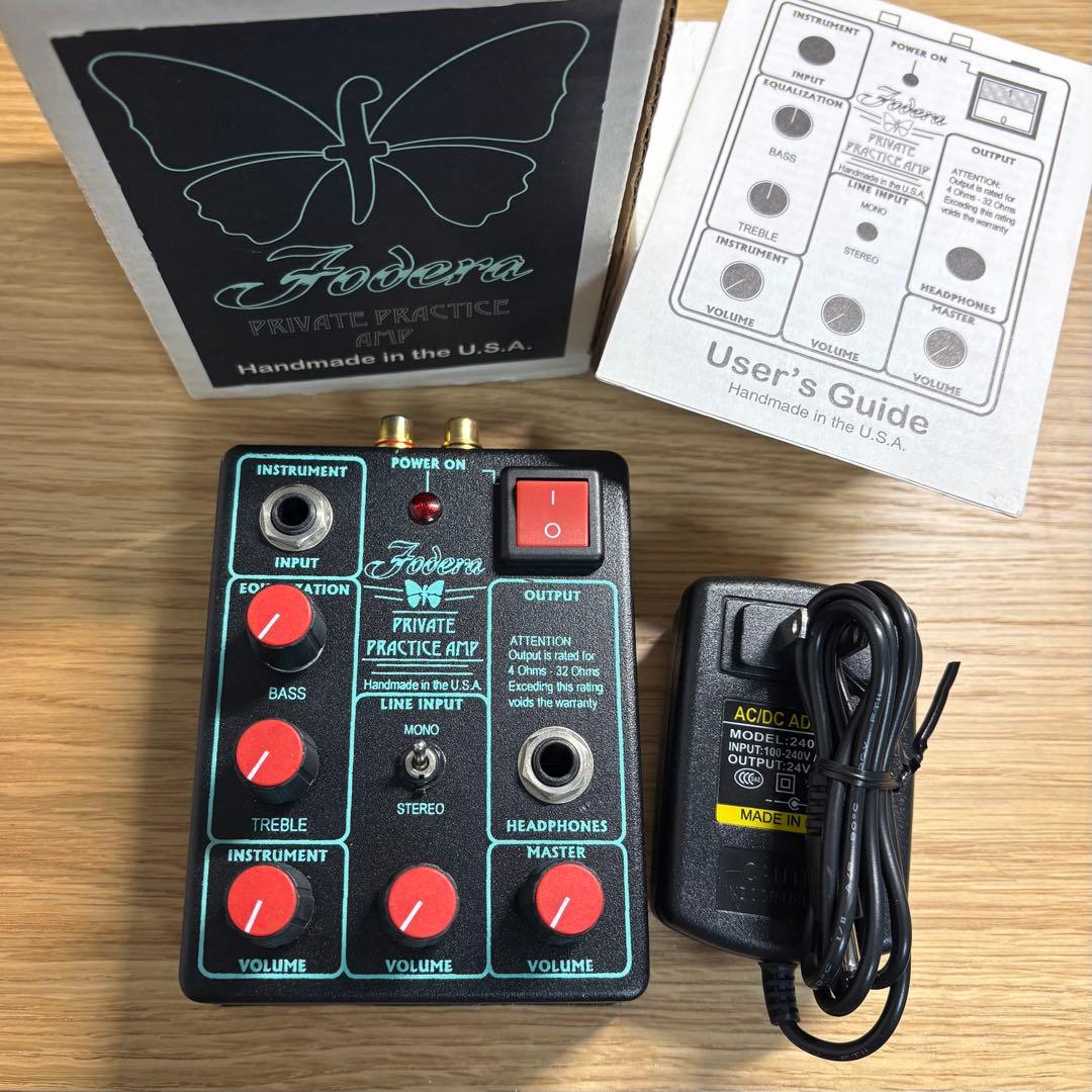 【1/20まで限定価格】 Fodera Private Practice Amp