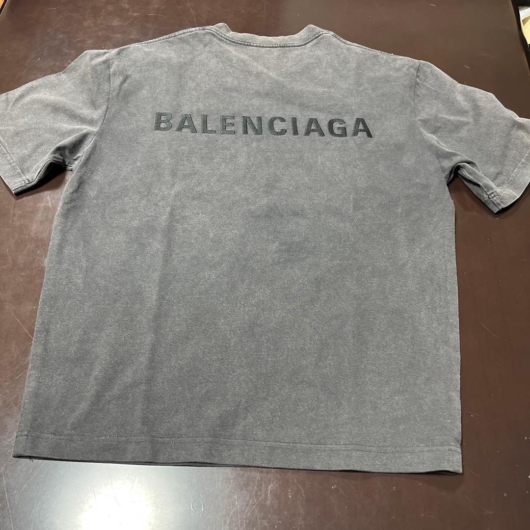 BALENCIAGA グレー Tシャツ XS