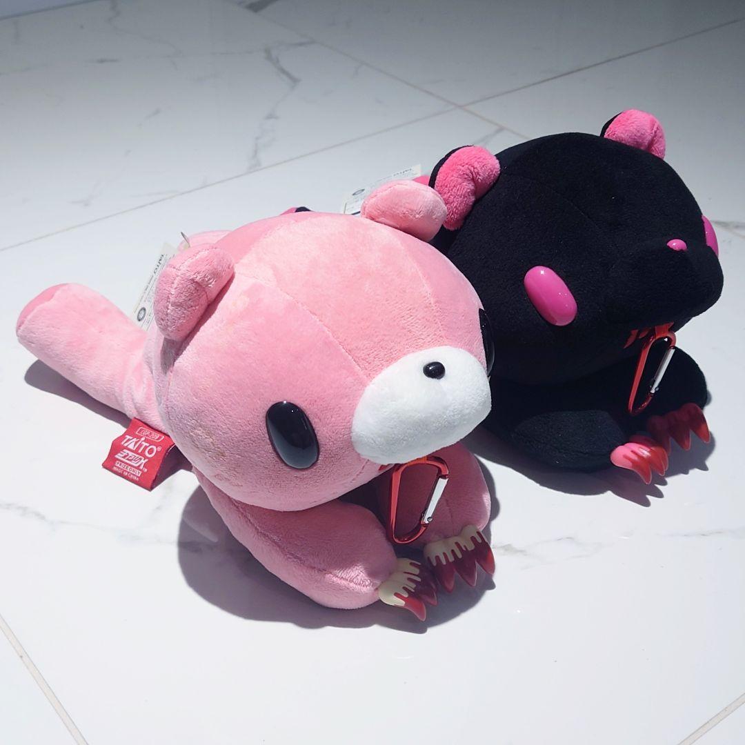 ♩*様 チャックスGP SL脱グル〜ミ〜咬筋力じまんポーチ ぬいぐるみ 【ピンク