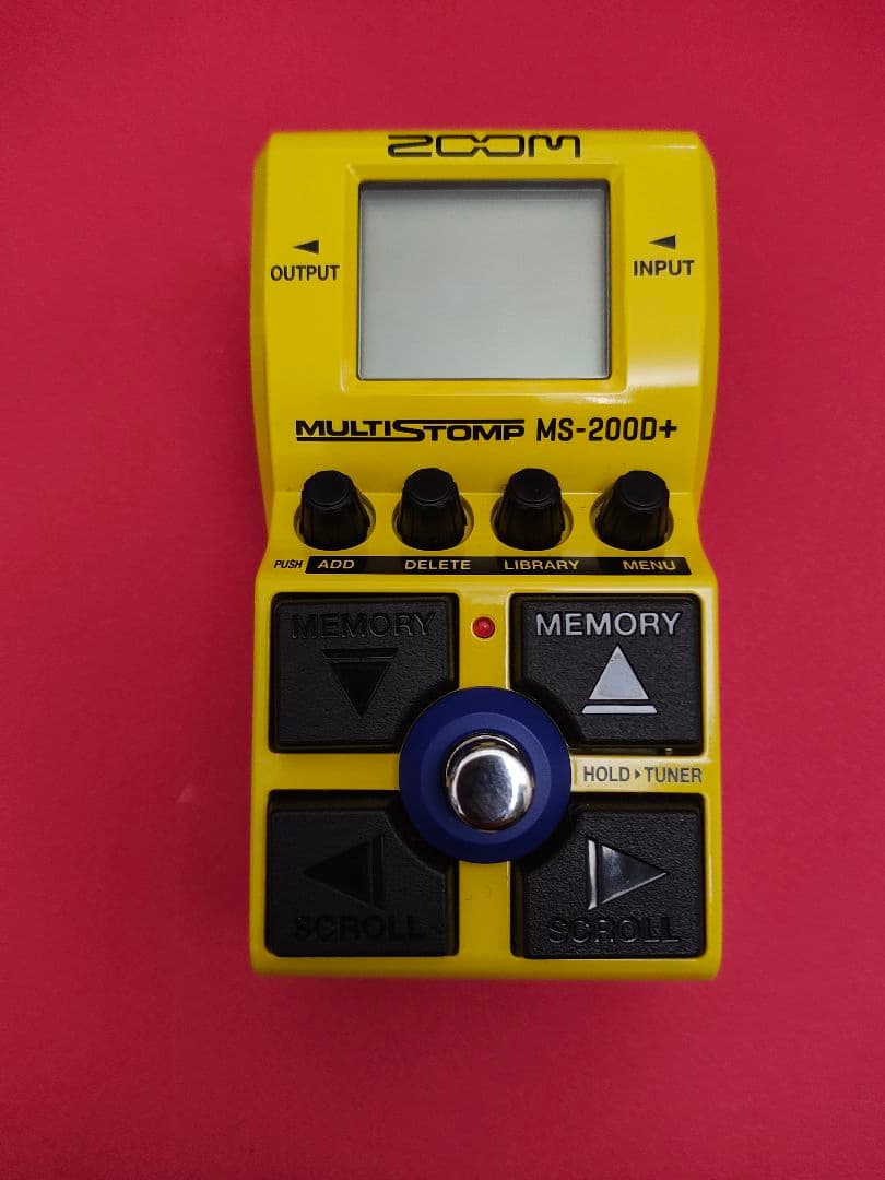 ZOOM MULTISTOMP MS-200D+ イエロー