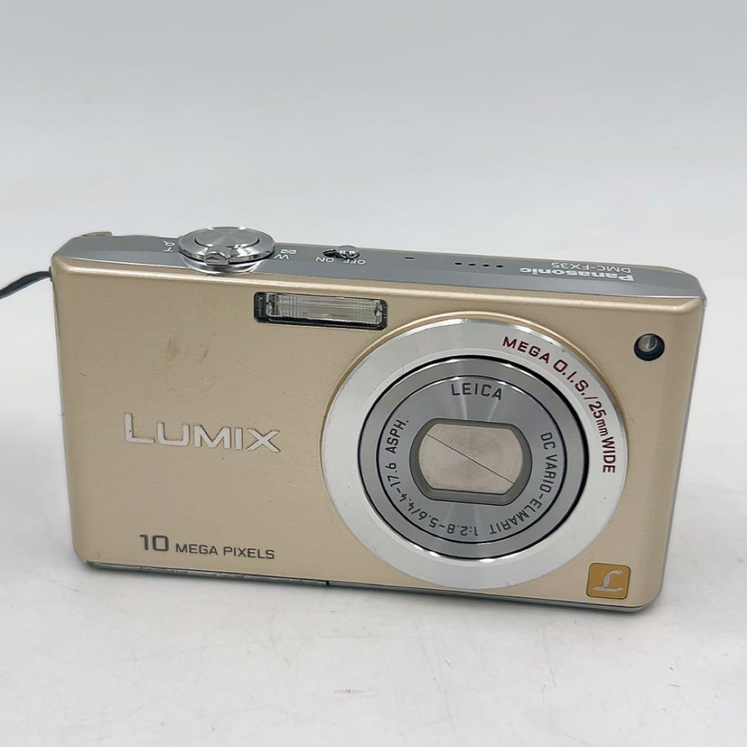 11AB037 Panasonic LUMIX DMC-FX35 セット 動作品