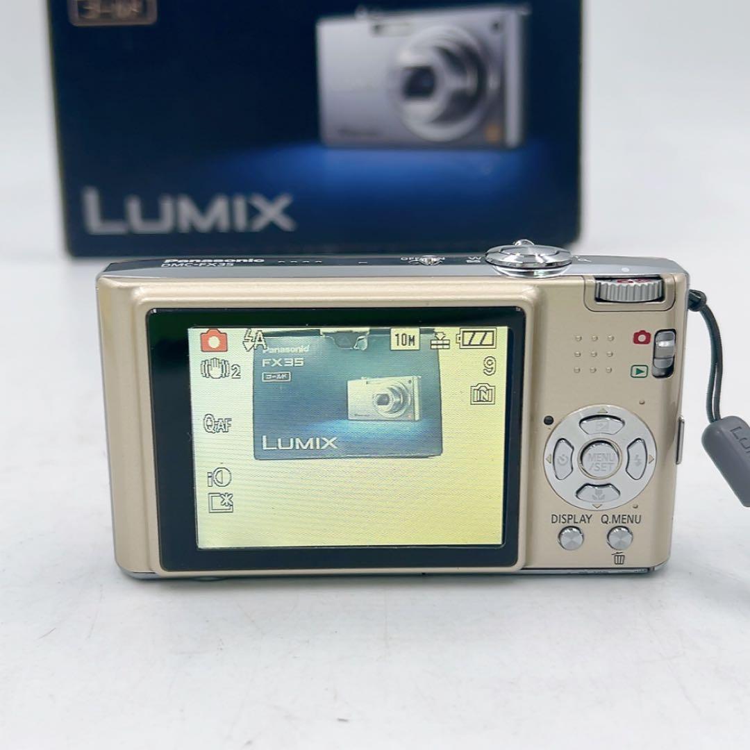 11AB037 Panasonic LUMIX DMC-FX35 セット 動作品