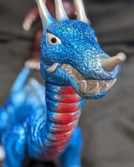 ゼロン＆ミドロン（マスダヤ復刻）「スペクトルマン」登場怪獣ソフビ２体セット