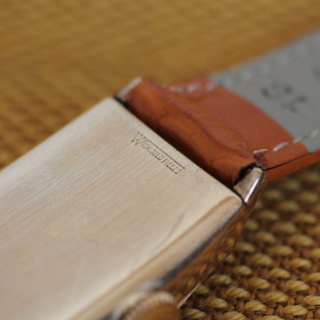 ね*み様 ELGIN Delux 10K アンティーク 腕時計