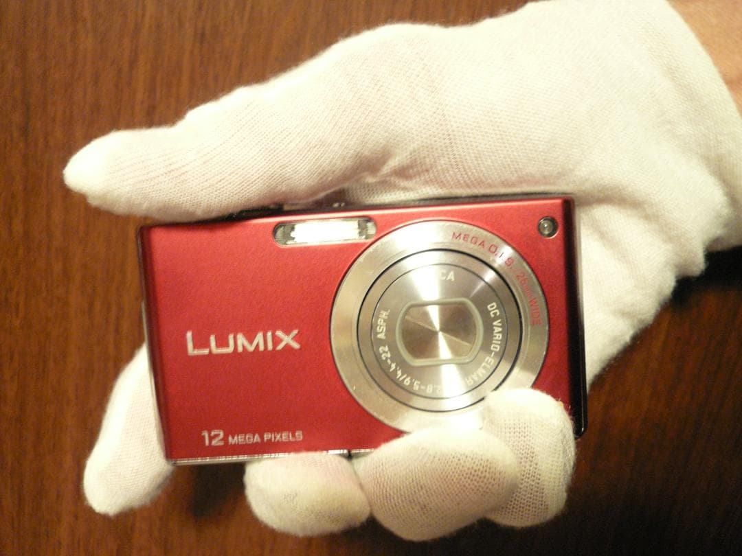 LUMIX★DMC-FX40⭕️安心実働品★5倍ズーム★1210万画素★レッド