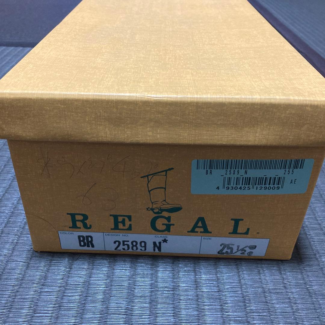 カ*ト様 リーガル　REGAL BR 2589 N ブラウンレザーシューズ　25