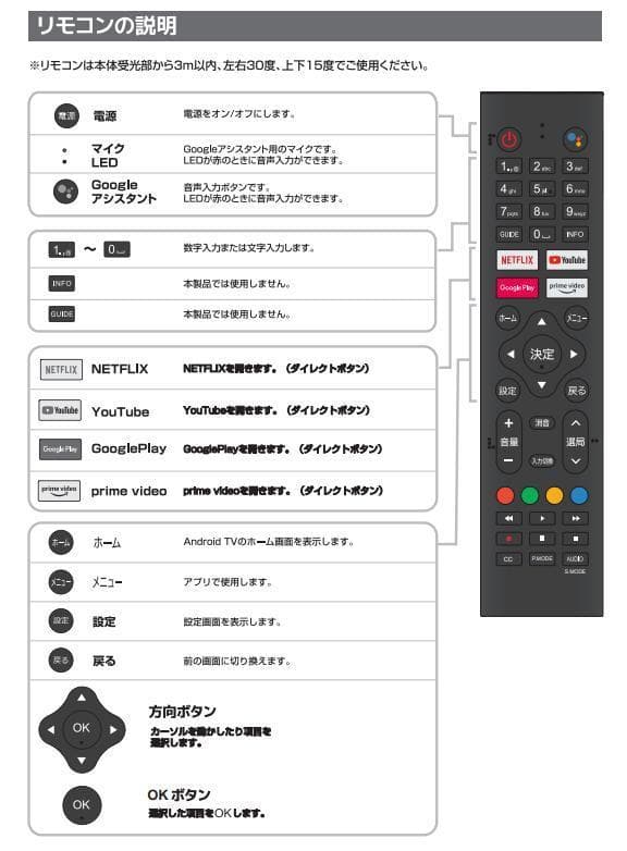 4KチューナレススマートTV「SmaTy」SMT-43-4K