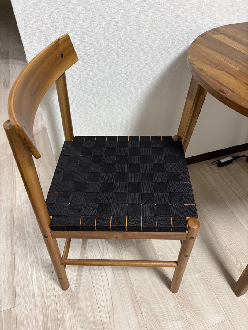 【セット・テーブルのみ椅子のみ可】ダイニングテーブル ikea ナッカンネース