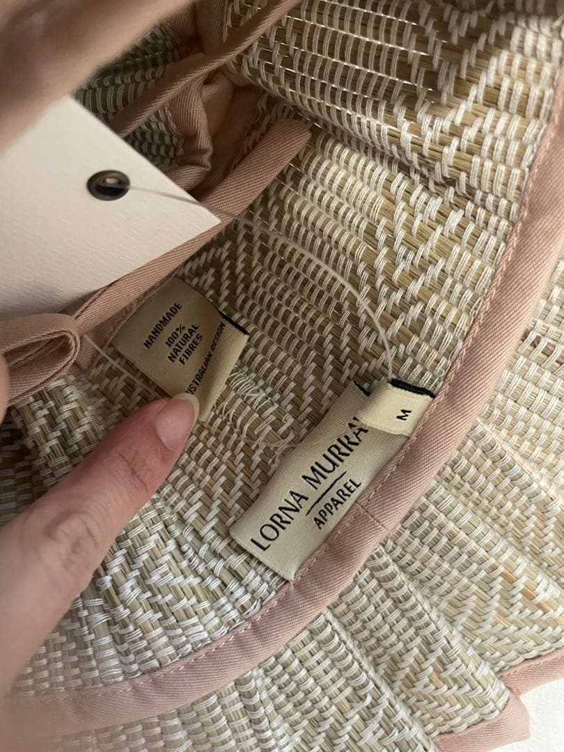 LORINA MURRAY 麦わら帽子 M キッズ　正規品　新品