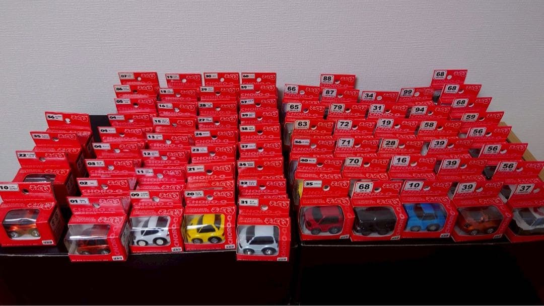 スタンダードチョロQ 71台セット　未開封