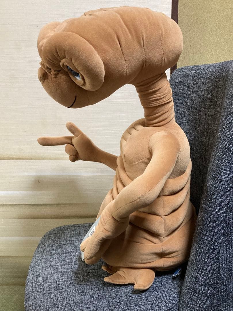 トーキング E.T. 　特大ぬいぐるみ　タグ付き
