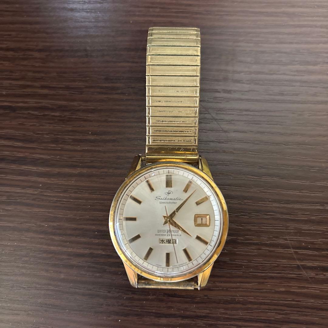 Seiko matic自動巻き時計