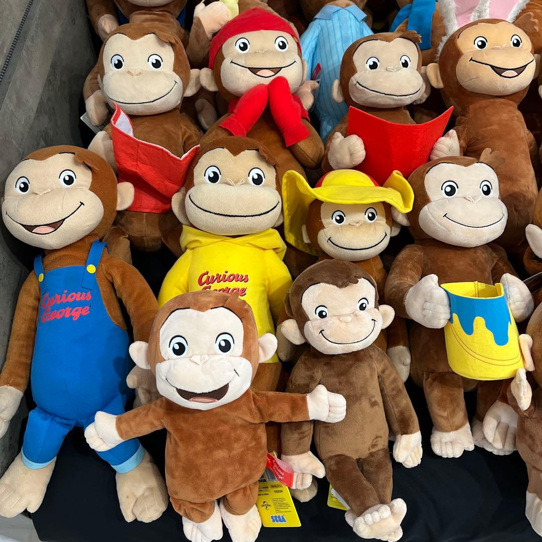 おさるのジョージ ぬいぐるみ多数　まとめ売り バラ売り可能