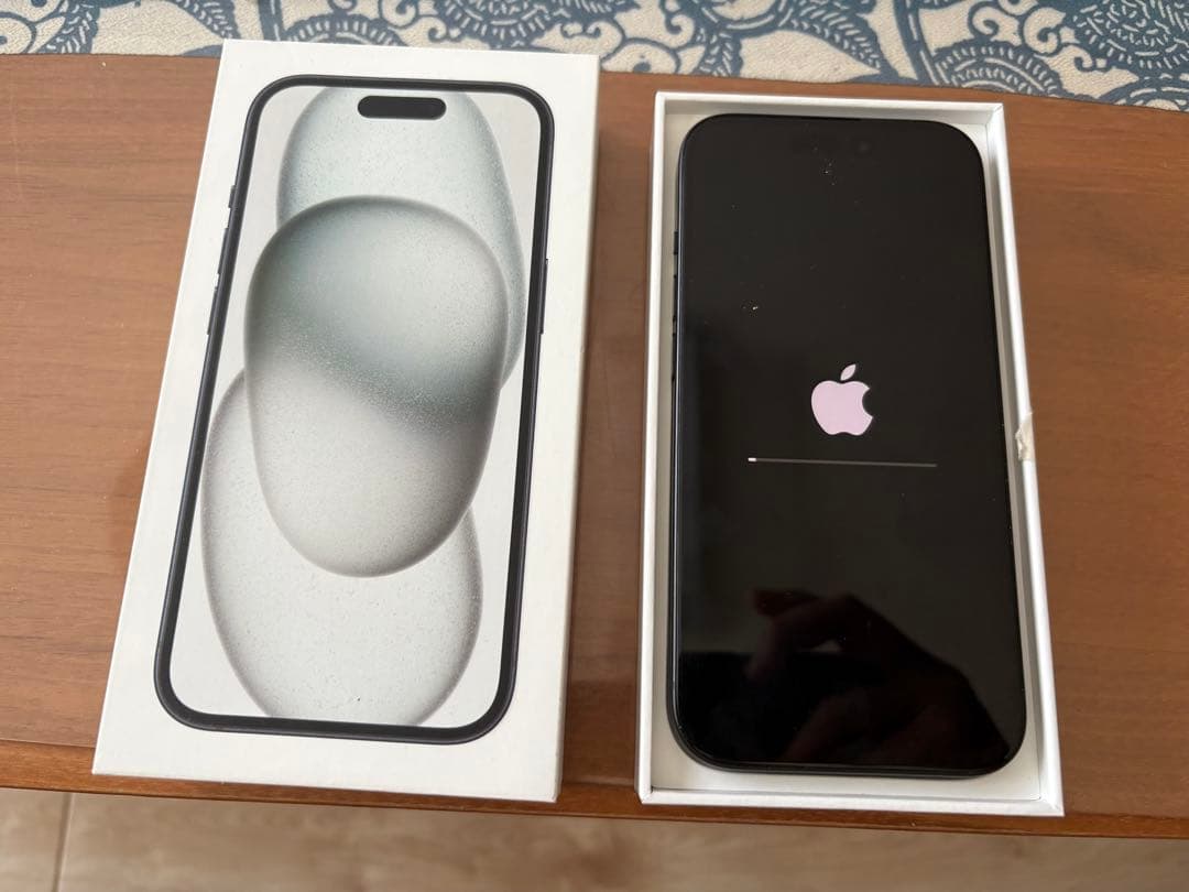 【超美品・バッテリー96％】Apple iPhone15 128GB ブラック