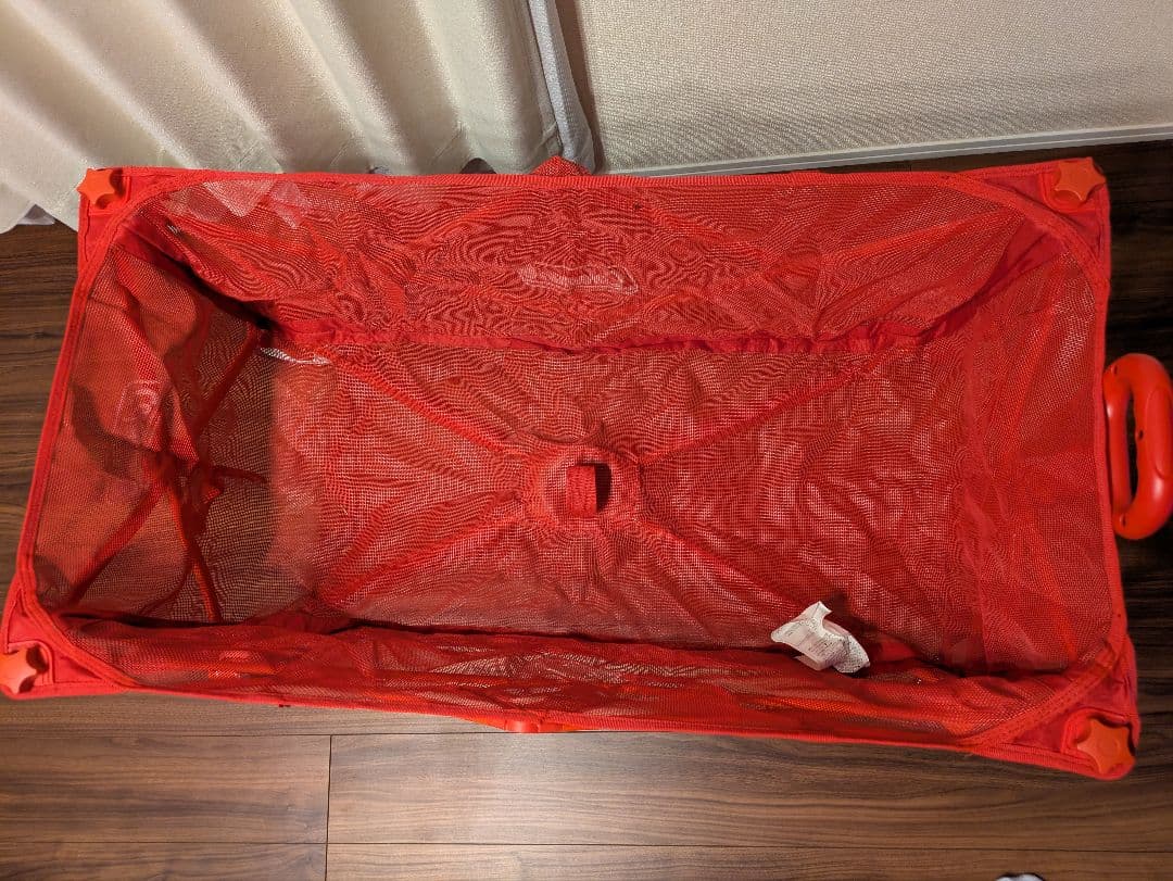 Coleman 折りたたみキャリーカート 赤