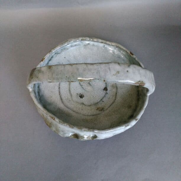 唐津　手付菓子鉢　茶道具