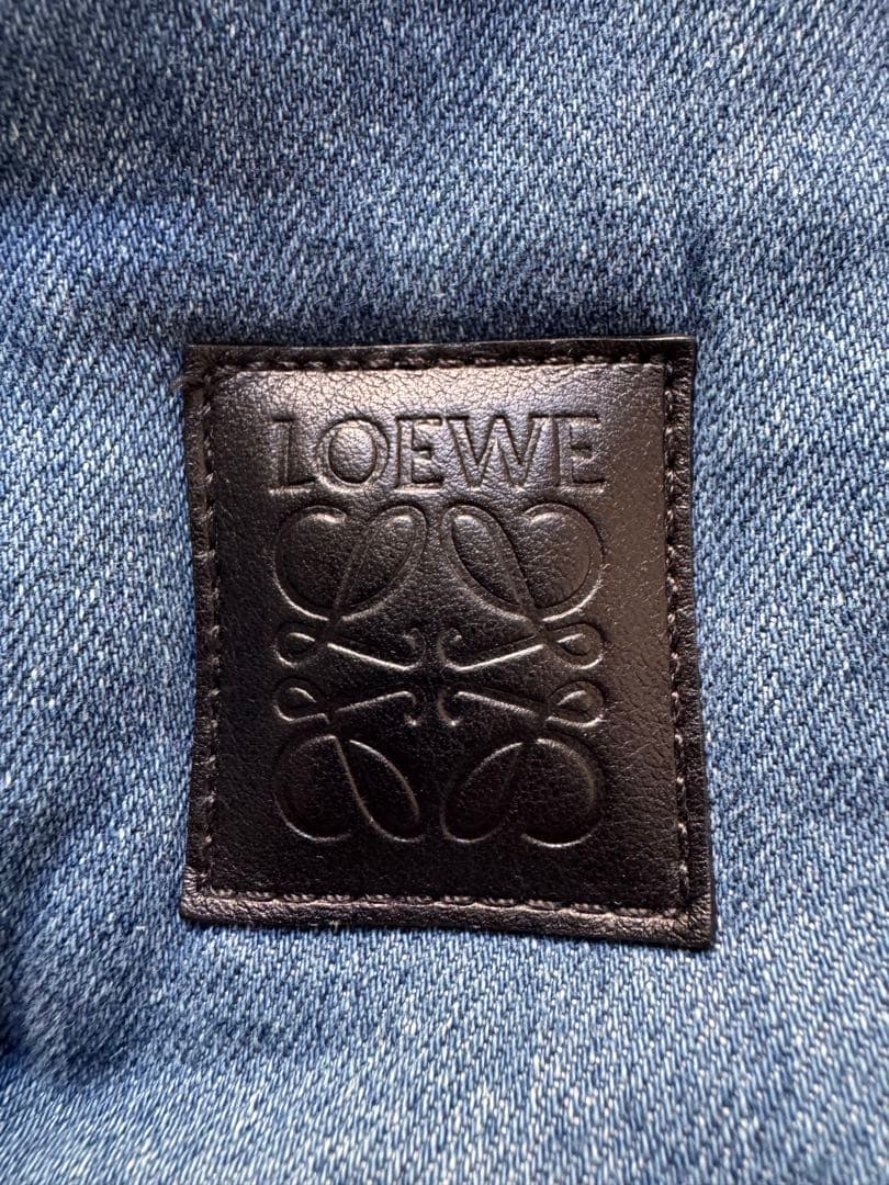LOEWE PaddedJacket 美品44レア パデッドデニム 連休セール