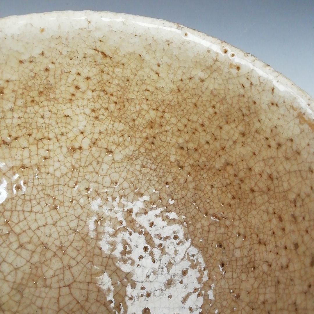 Ｔ９７５　茶碗　『萩茶碗』『大屋窯　濱中月村 造』　共箱　抹茶碗　茶道具