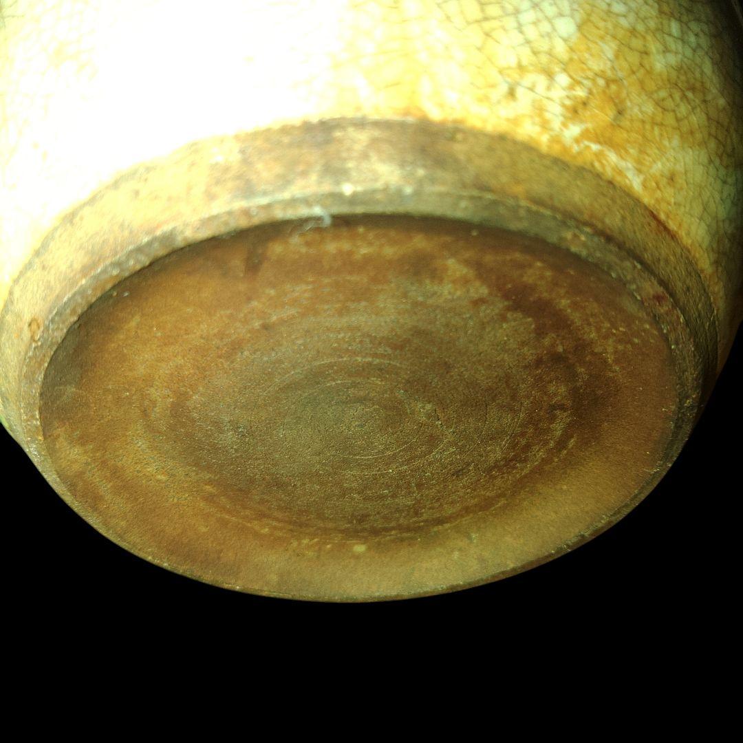 清水六兵衛　織部釉急須　土瓶　茶道具