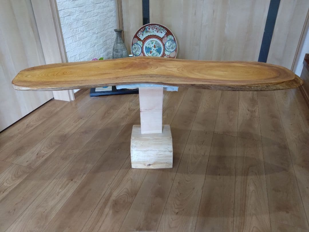 欅の一枚板　ケヤキ　値下げ❕無垢材　テーブル、ベンチ、お店の看板等にいいですよ