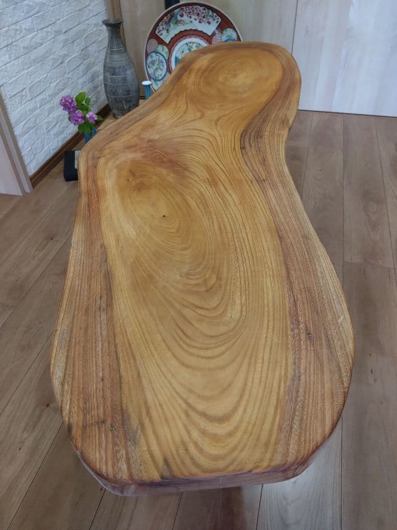 欅の一枚板　ケヤキ　値下げ❕無垢材　テーブル、ベンチ、お店の看板等にいいですよ