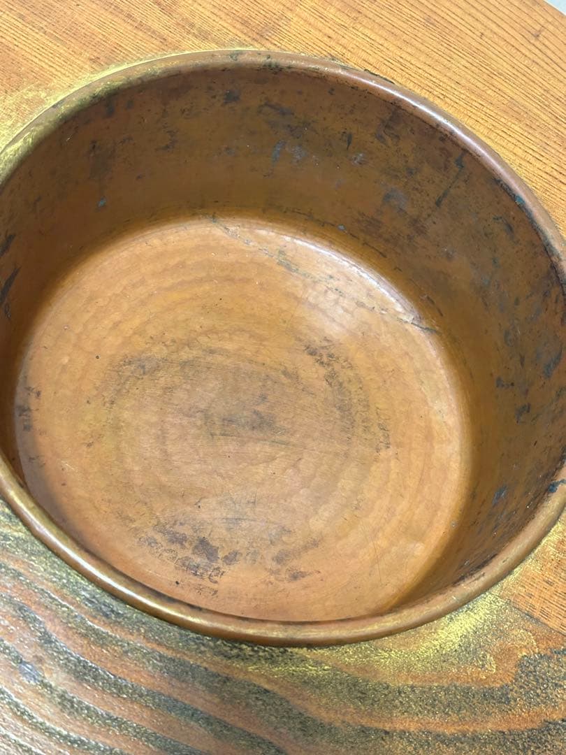 骨董火鉢囲炉裏テーブル　セット　レトロ ちゃぶ台 鉄五徳木灰付き