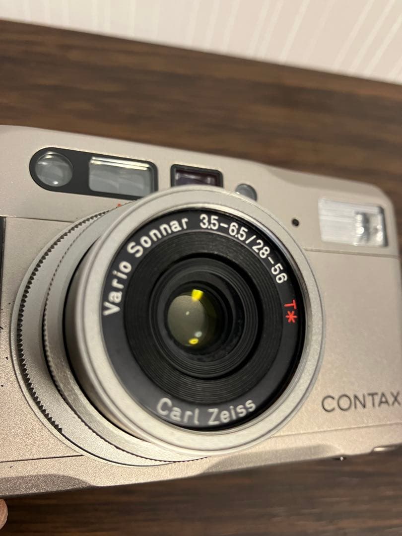 美品！コンタックス CONTAX TVSフィルムカメラ　説明書&カタログ付き