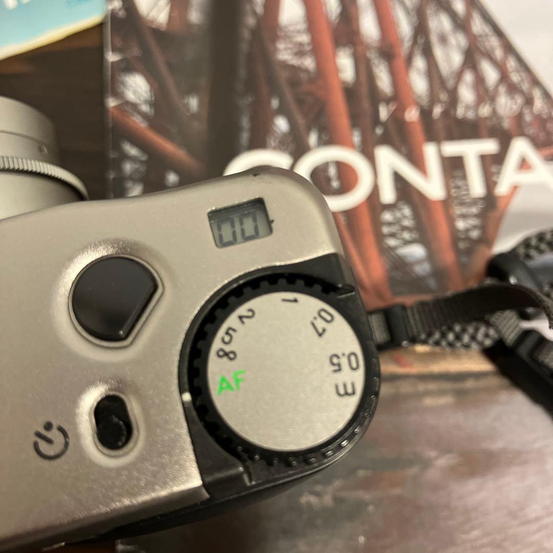 美品！コンタックス CONTAX TVSフィルムカメラ　説明書&カタログ付き