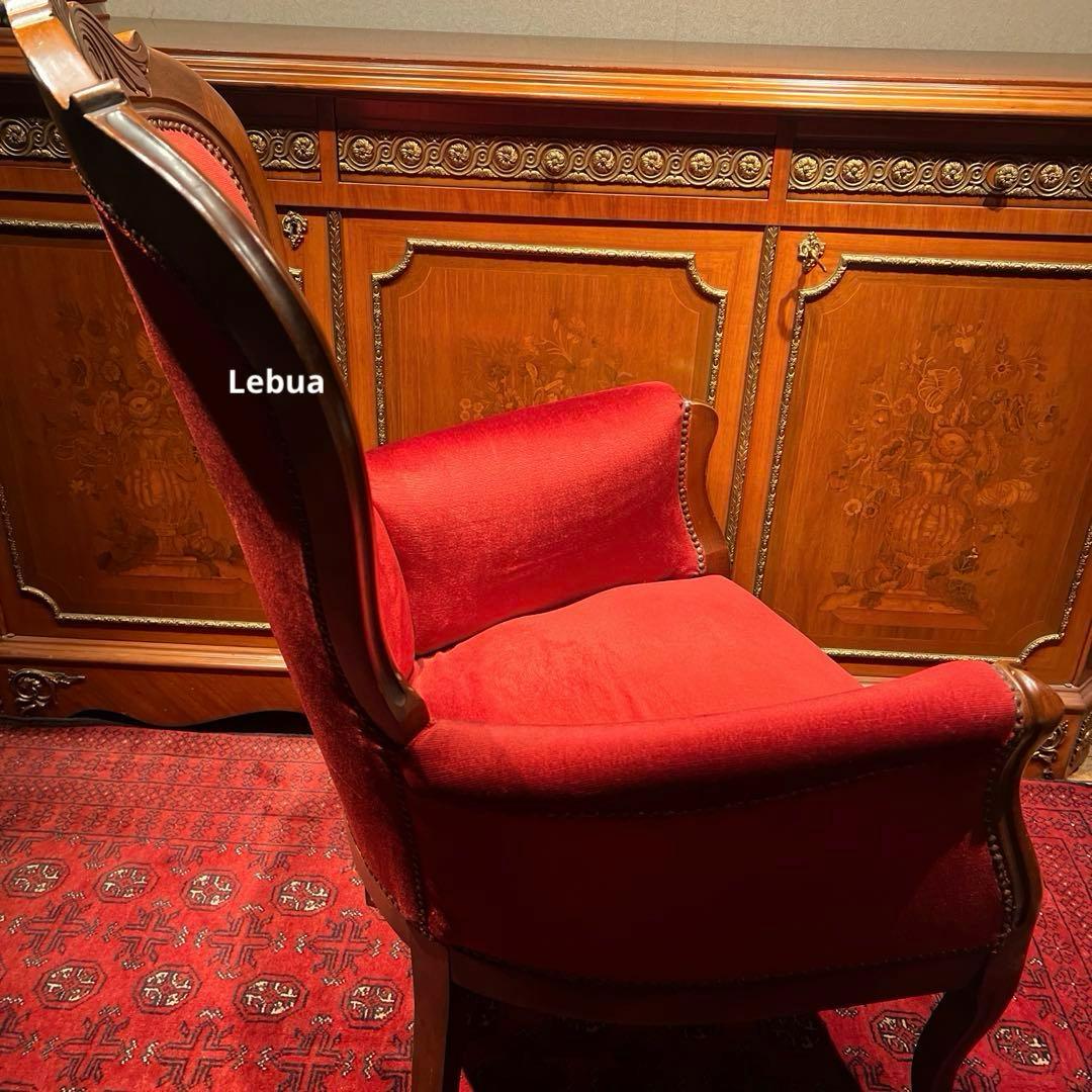 ラルフローレン・ブティック什器　ビクトリアンレッドチェア　ヴィンテージ