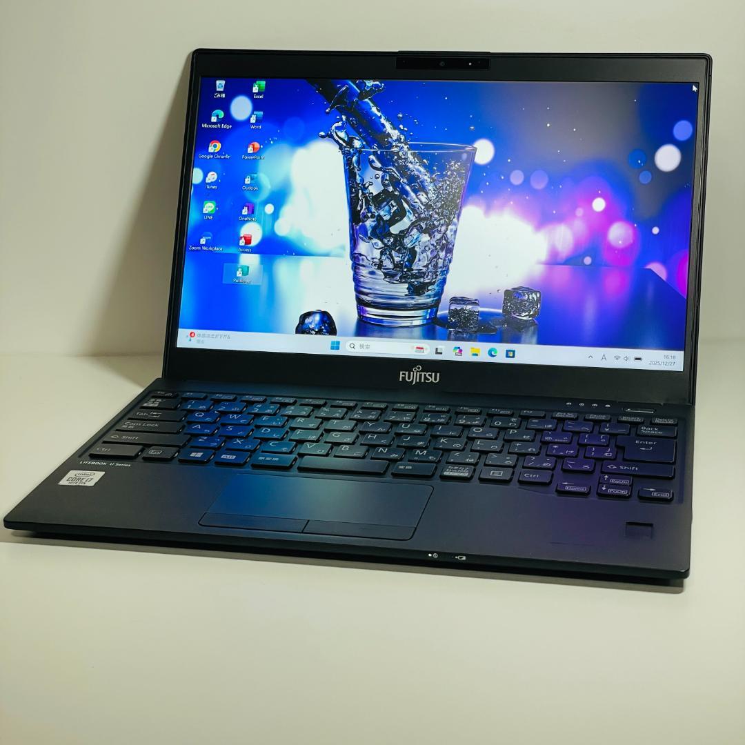 第10世代i7 LIFEBOOK U9310 バッテリー ◎ ノートPC 薄型