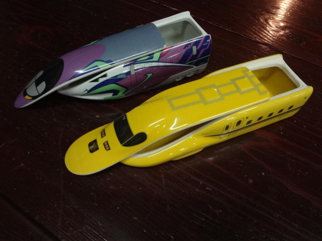 ドクターイエロー・エヴァンゲリオンコラボ新幹線・駅弁　陶器製BOX
