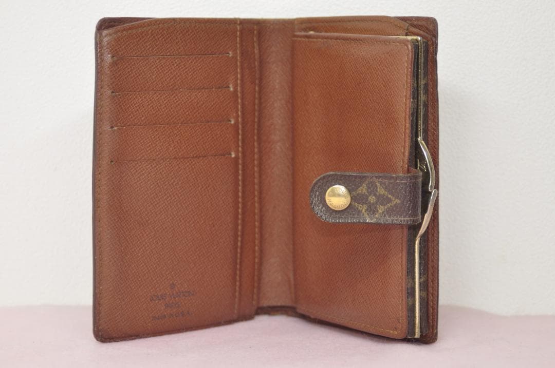 こうちゃんママ♪【美品】ヴィトン■モノグラム■二つ折り財布■がま口付■85