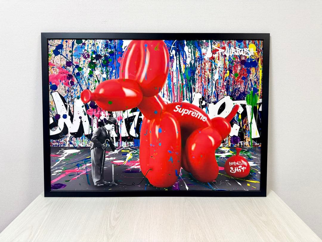 No.234♡半額祭♡キャンバスアート　アートポスター　チャップリン　バンクシー