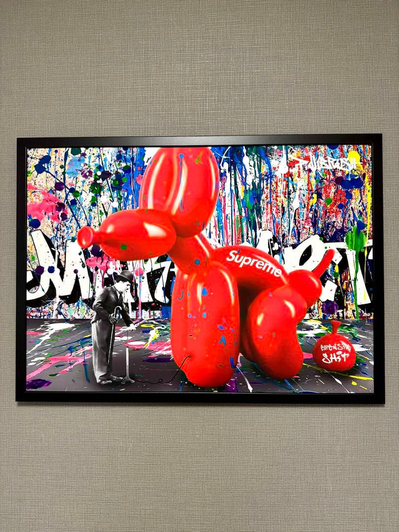 No.234♡半額祭♡キャンバスアート　アートポスター　チャップリン　バンクシー