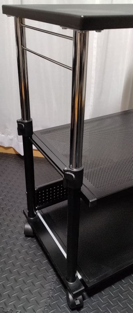 Bauhutte バウヒュッテ 昇降式 プリンター台 BHS-600P-BK