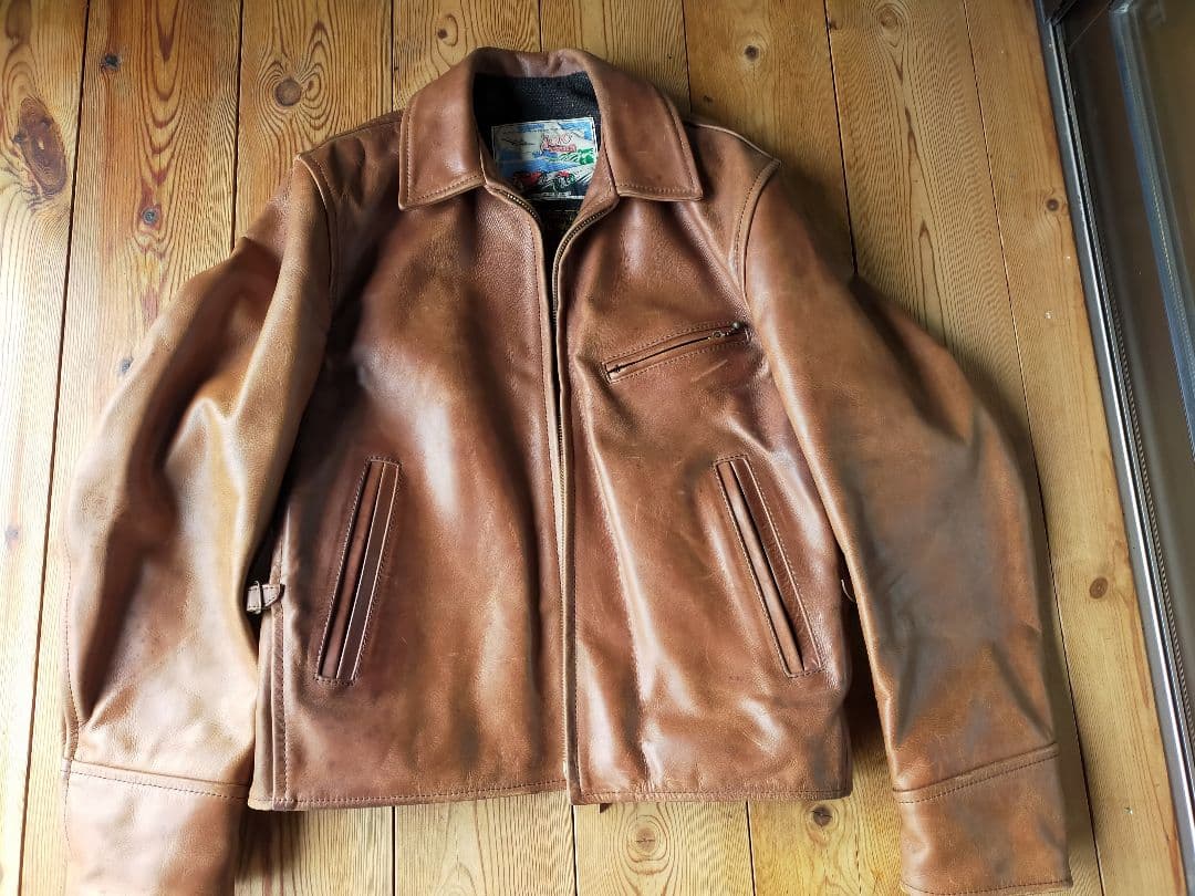hopeさん専用 ブラウンレザー シングルライダージャケット
