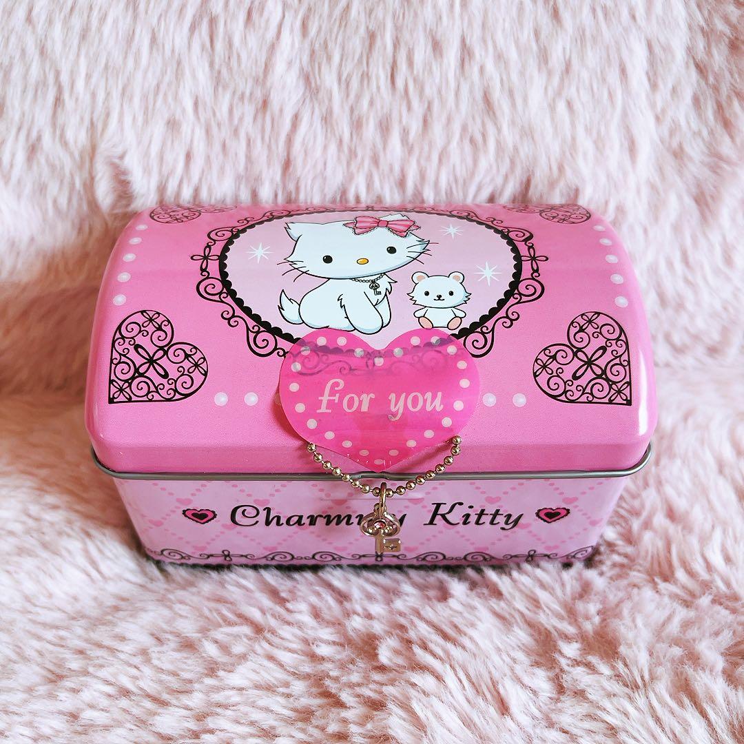 希少レア　チャーミーキティ　ジュエリーボックス　缶ケース　2006 サンリオ