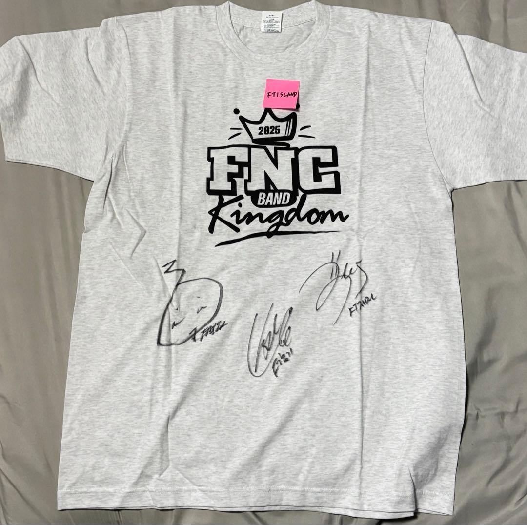 FT 直筆サイン入り Tシャツ