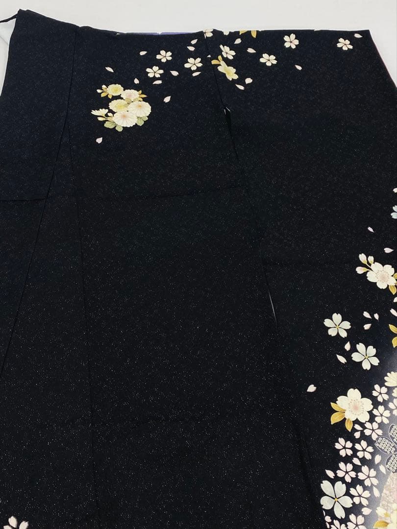 振袖 豪華 銀通し 絞り加工 グリッター 紋意匠 身丈163cm