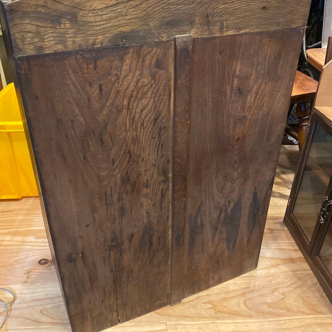 古道具 箪笥 茶箪笥 アンティークキャビネット　本棚　ラック