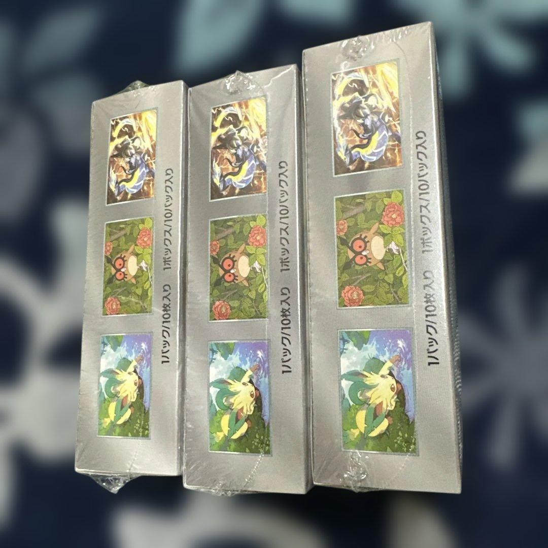ポケカ　テラスタルフェス　シュリンク付き　3BOXセット