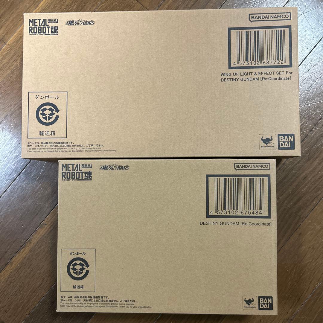 メタルロボット魂デスティニーガンダム［Re:Coordinate光の翼セット新品