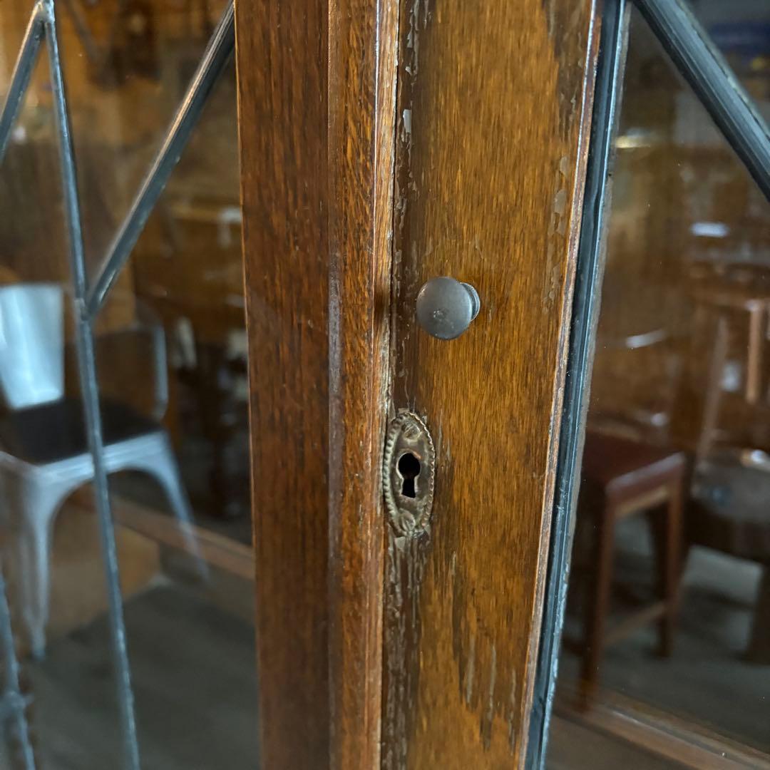 英国アンティーク　ブックラック　キャビネット　本棚　イギリス　ヴィンテージ