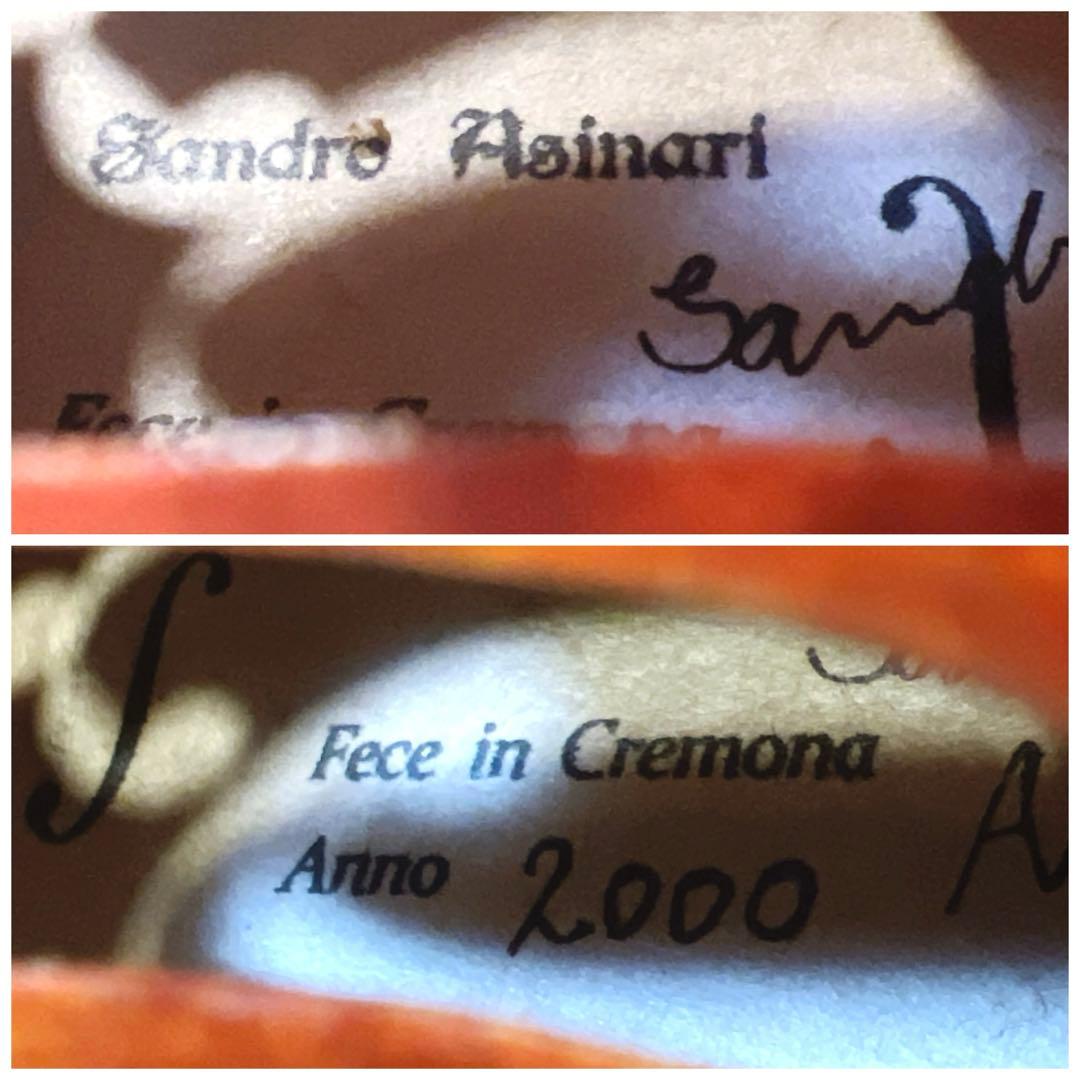 【極美品】Sandro Asinari Cremona 2000年製　美虎杢