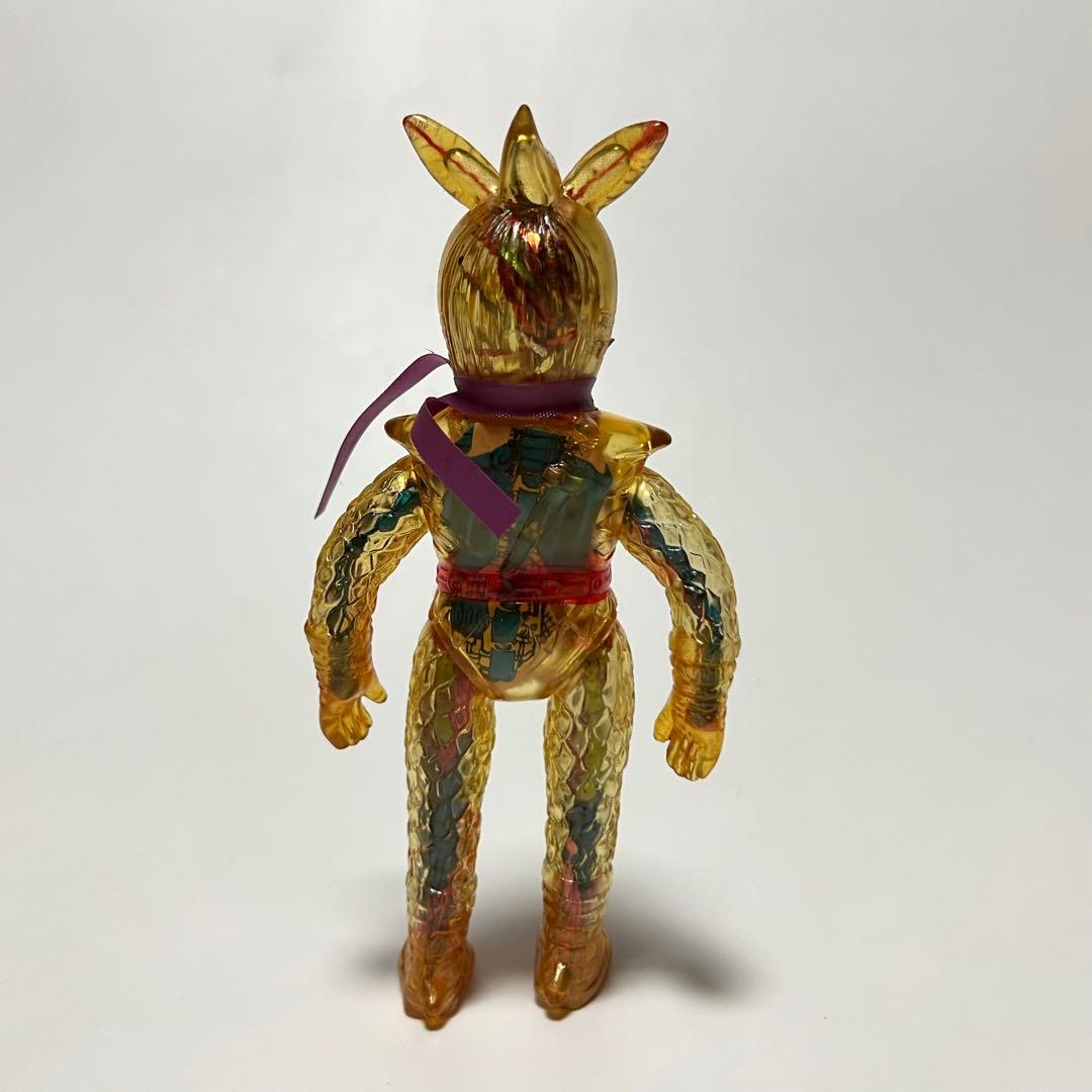 変身忍者嵐　ポピー　POPY　クリア　スケルトン　ソフビ　レトロ　当時物