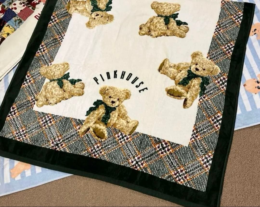 ピンクハウス 大判バスタオル タオルケット⭐️希少