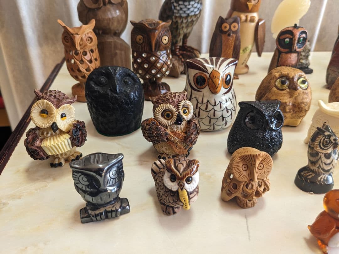 フクロウコレクション全54羽