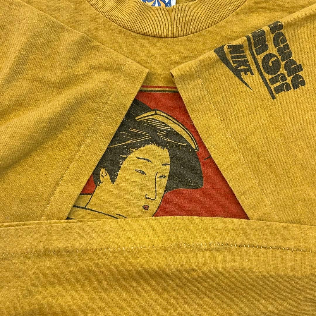 NIKE 80s 復刻 レプリカ 芸者T-shirt 浮世絵 L